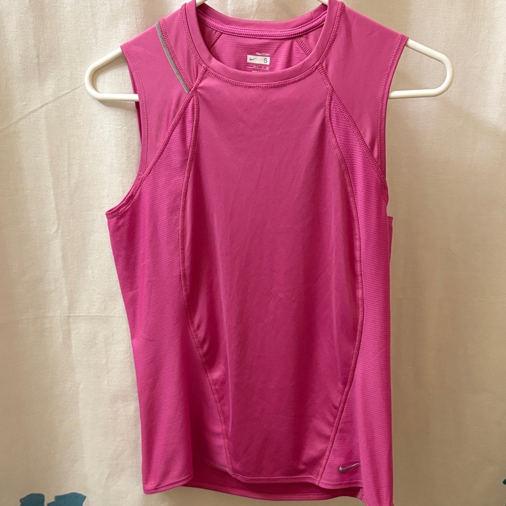 Nike Women's Vibrant Pink Muscle Tee